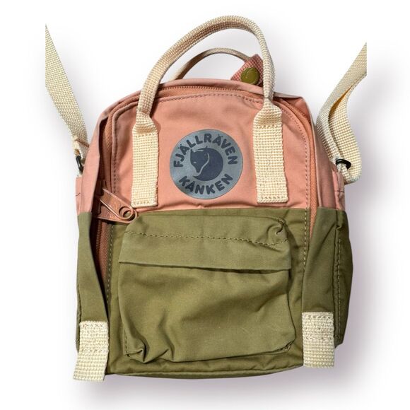 Fjallraven Kanken Art Sling Mini 7‎ L Backpack Peach Limited Edition - Picture 3 of 7